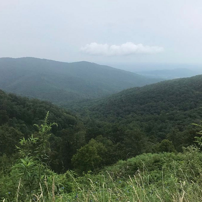 West Virginia trip, beautiful landscape view